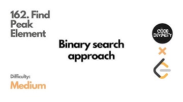 Find Peak Element | LeetCode | Binary Search #algorithm #datastructures #dailychallenge