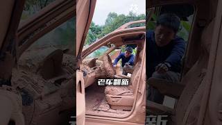 Old car ko New car me convert kar diya #shorts #viral #funny #viral #shortsfeed @souravjvlogs