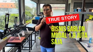 Bisnis Sablon Kaos Modal 1,9juta, Apa Bisa?