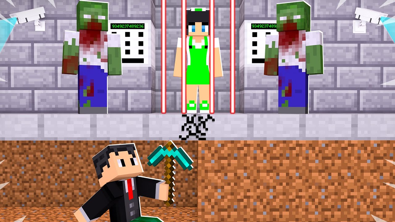 LOKIS ESCAPANDO DA PRISÃO NO MINECRAFT