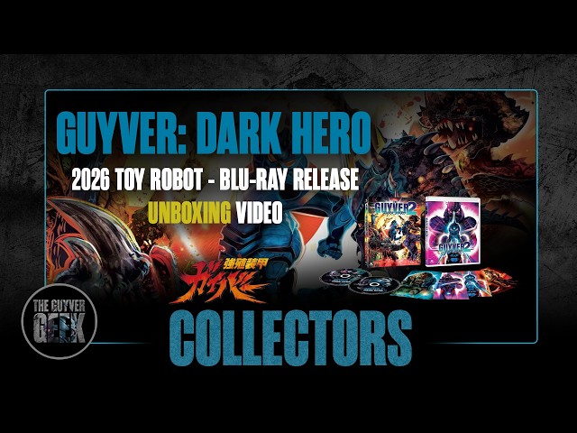 Guyver: Dark Hero Blu-ray Unboxing — NEW Special Features