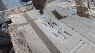 V bit Carving CNC ROUTER MACHINE 