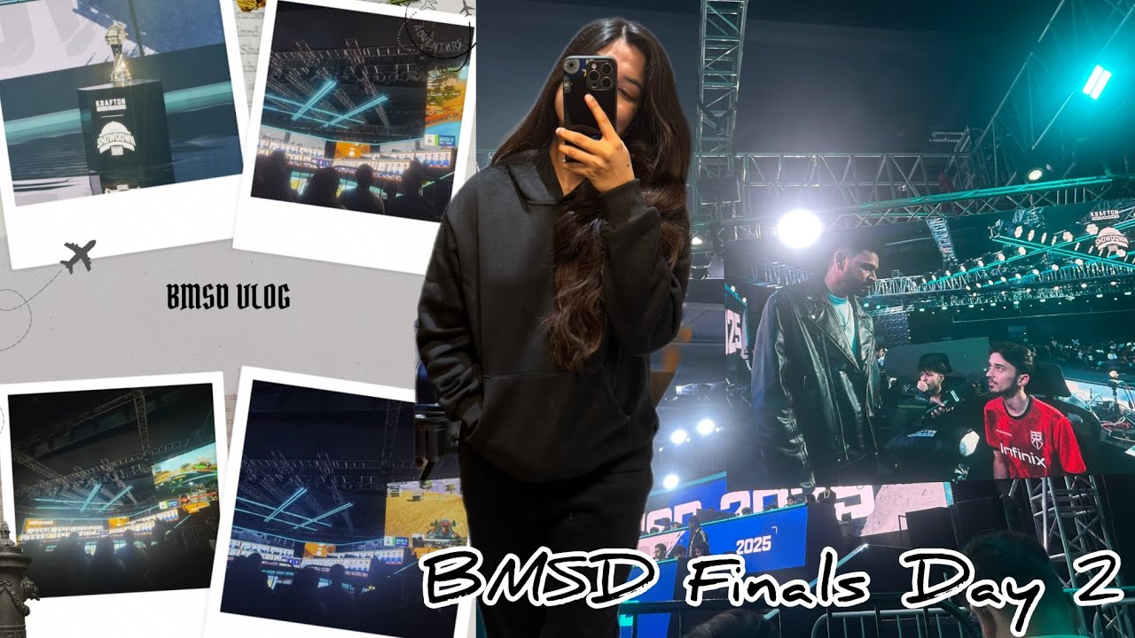 BMSD Vlog Finals Day 2| HYDERABAD | Shru gaming 