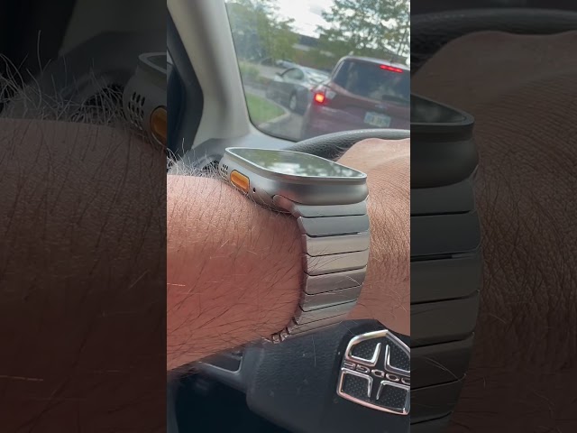 Apple Watch Ultra with Stainless Steel Link Bracelet. How’s it look?