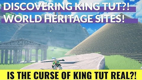 Craftopia | Ep. 9 | Revealing King Tut! CURSES?! Build the Pyramid and the Parthenon!