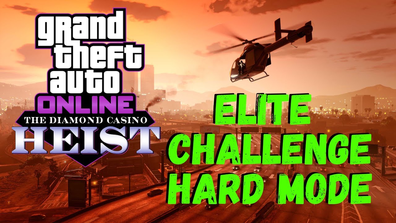 Casino Heist Elite Challenge Hard - GTA 5 Online - YouTube