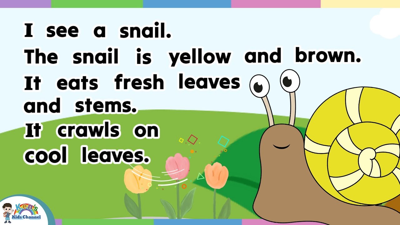 Story Reading Practice for Nursery, Kindergarten, and Grade 1 | English ...