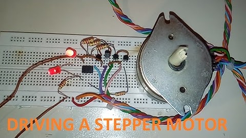 Driving a Bipolar Stepper Motor