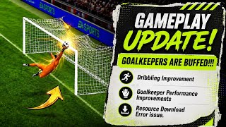 EA BUFFED GKs & Joystick Dribbling Feels INSANE After Update! 🤯