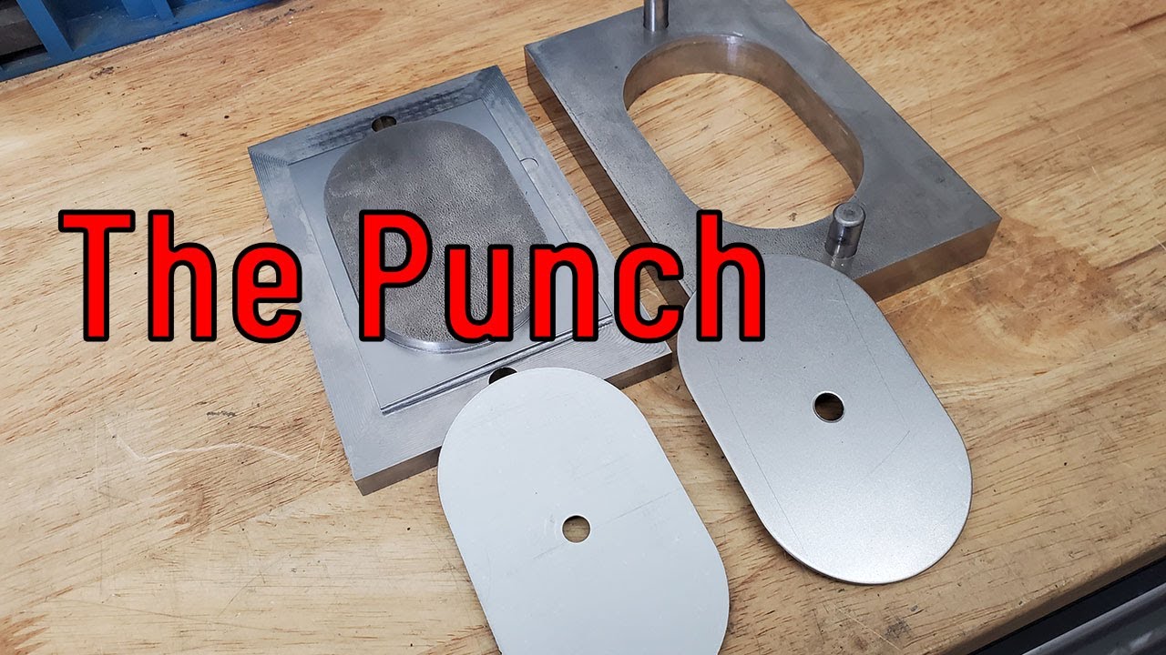 9 Piece Sheet Metal Punch & Die Tool