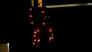 MoCap with PhaseSpace Impulse Cameras, Server and Active LED system.