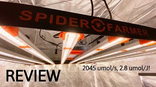 Spider Farmer SE7000 730W Review and PAR Testing