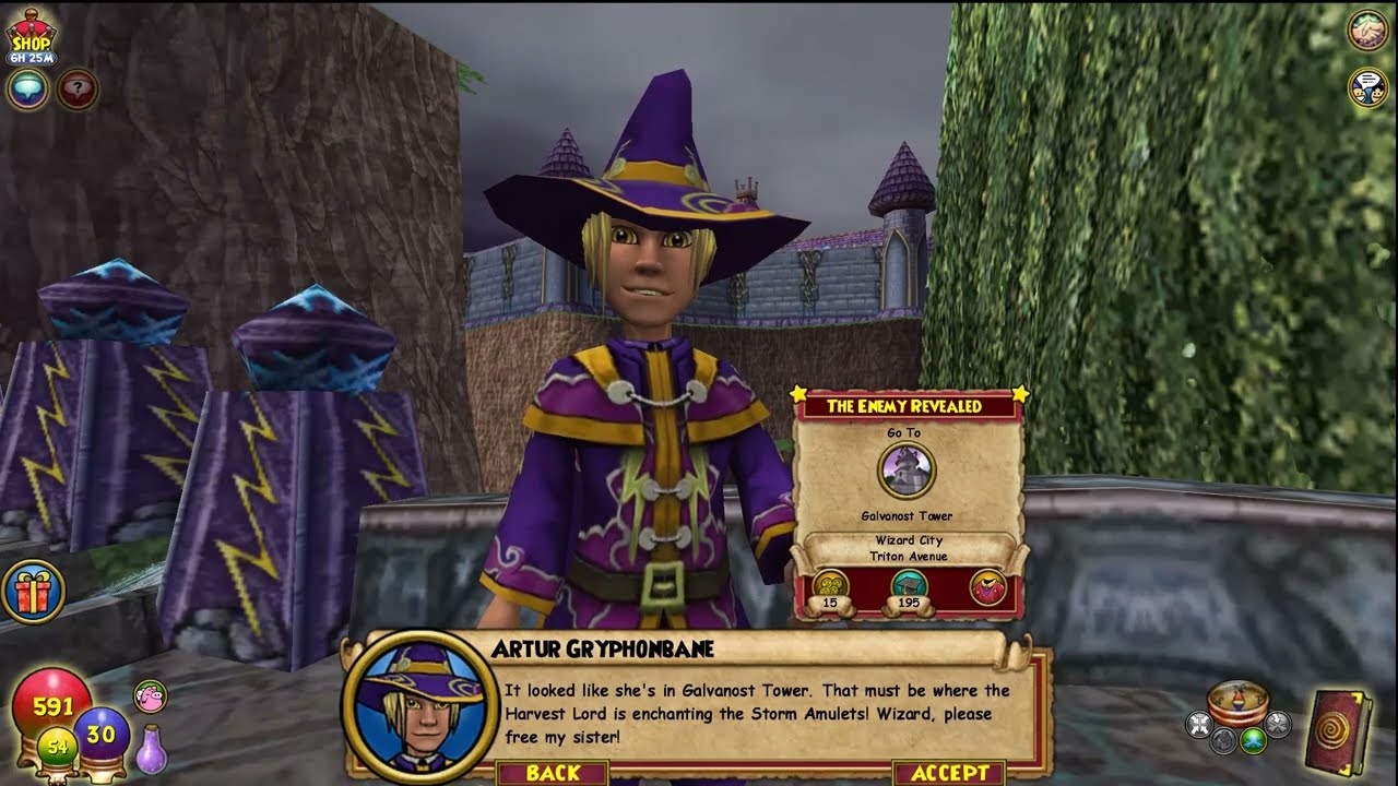 Triton Avenue in Wizard City Walkthrough in 16 minutes (Main Storyline) Quest - Wizard101