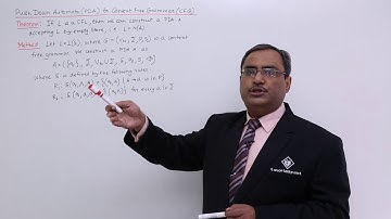 Context Free Grammar (CFG) to Push Down Automata (PDA)