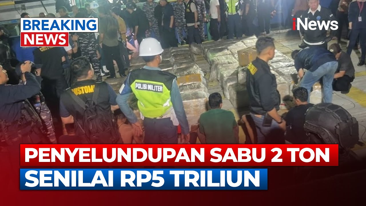 Breaking News Penyelundupan Sabu 2 Ton di Batam Berhasil Digagalkan | 26/05