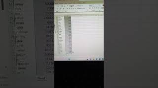#excel #sorts #data