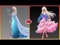 Frozen: Elsa Transformation   - Disney Princesses Glow Up