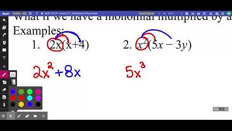 Math 10-CP - Lesson 2.2 - Multiplying Polynomials