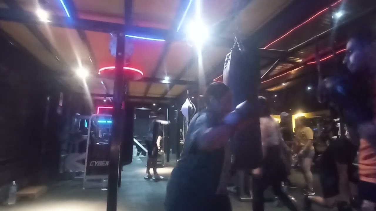 Entrenamiento en box 