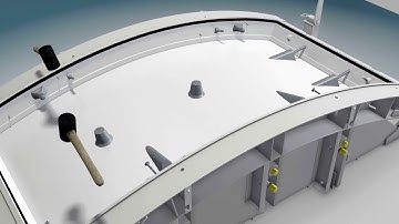 Bored tunnel segment gasket cast in profile solution