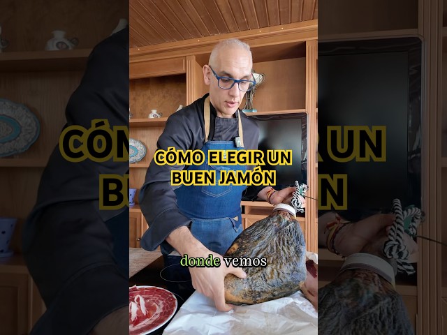 Cómo elegir un buen Jamón ibérico de calidad #jamoniberico #cerdo #abrasador
