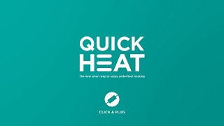 QuickHeat Installation Movie  Underfloor heating