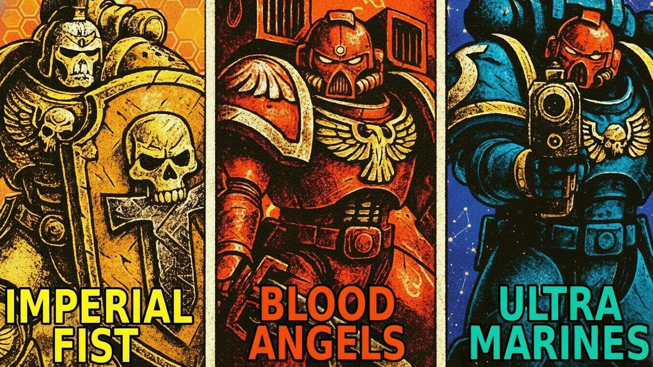 Toda A Legião Marinha Espacial Explicada - Warhammer 40K