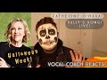 Capture de la vidéo Vocal Coach Reacts! Catherine O'hara! Sally's Song! Live! Halloween Week!