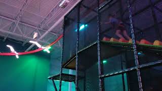 Me Trying The Zipline For The First Time At Urban Air (2022)
