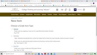 Gradebook Set up: Brightspace