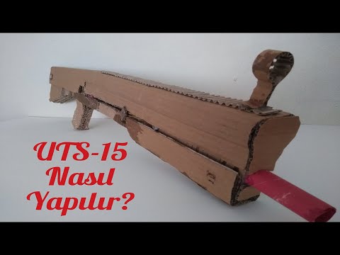 Kartondan UTS-15(pompalı tüfek) Nasıl Yapılır?