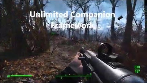 Just the Mod: Unlimited Companion Framework [Fallout 4]