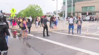 Protest at Public Safety Building in Rochester sparks after news of Daniel Prude's death — September