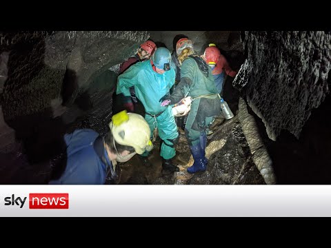 Injured man rescued from a South Wales cave is doing 'remarkably well'