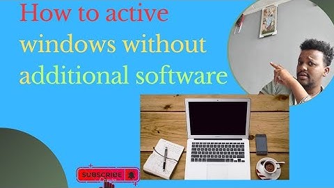 how to activate windows 10 full tutorial in Amharic @Akarish-technology