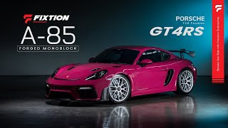 Porsche 718 Cayman GT4RS With FIXTION A-85