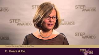 201415 Step Private Client Awards - Private Banking Team Of The Year Winner C. Hoare And Co.