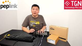 Peplink Balance 20X cellular speed test with Flexmodule CAT-12 cellular
