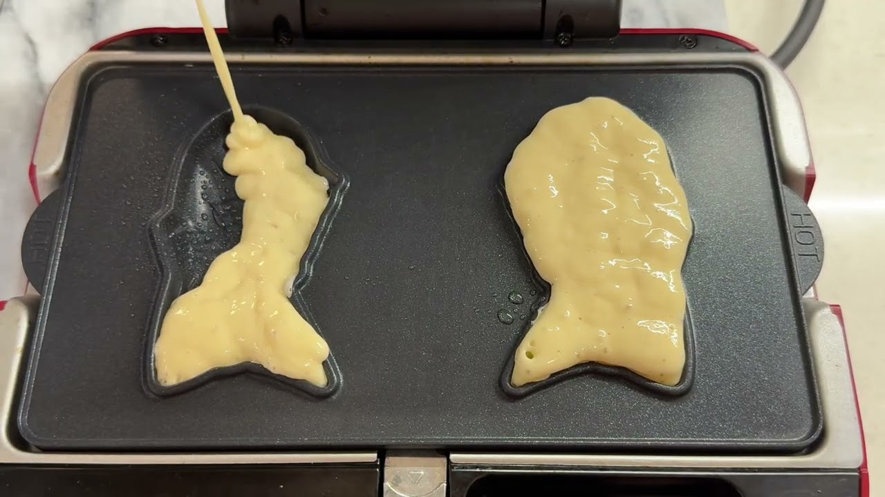 自製 無泡打粉鬆餅麵糊 Vitantonio鬆餅機 四種烤盤一次烤