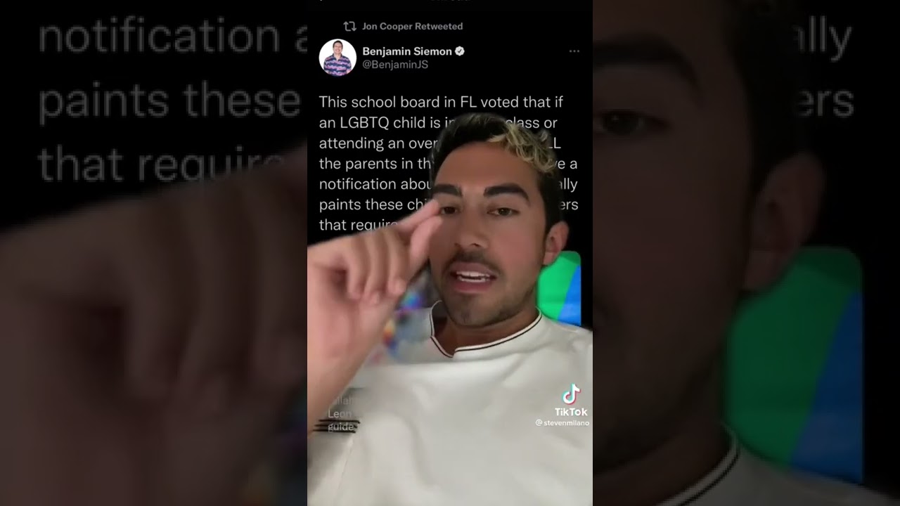 LGBTQ+ Youths are now being treated as if they were sexual predators.