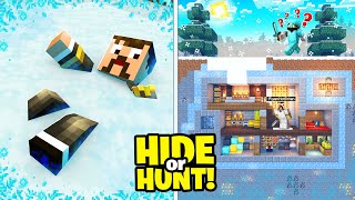 I made a Secret Powdered Snow Base in Minecraft Hide or Hunt! by RyanNotBrian 1,662,830 views 2 years ago 17 minutes