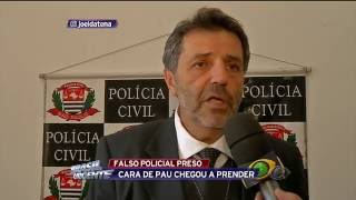 Fake civil police officer operating in downtown SP is arrested