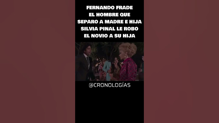 Silvia Pinal le robó el novio a su hija Sylvia Pasquel, El Triángulo amoroso con Fernando Frade