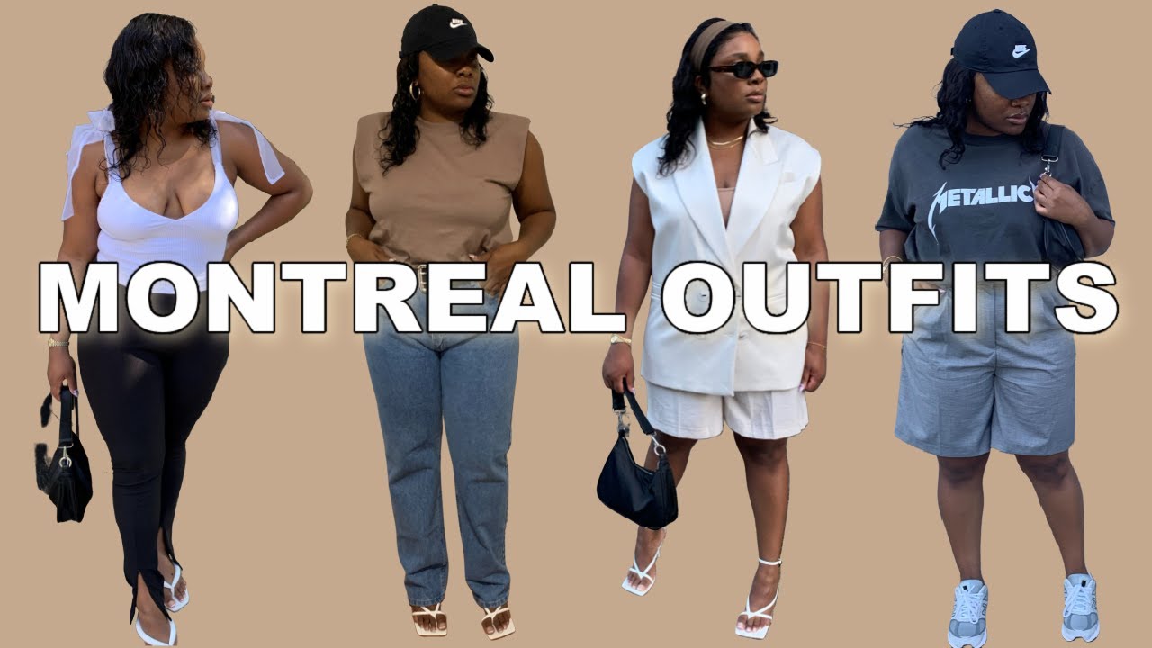 📍 WHAT I WORE IN MONTREAL LOOKBOOK YouTube