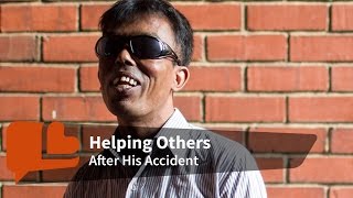 The Smiling Migrant Man (Warning: Graphic Content)