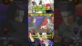 Who can fight Itachi's fireball?