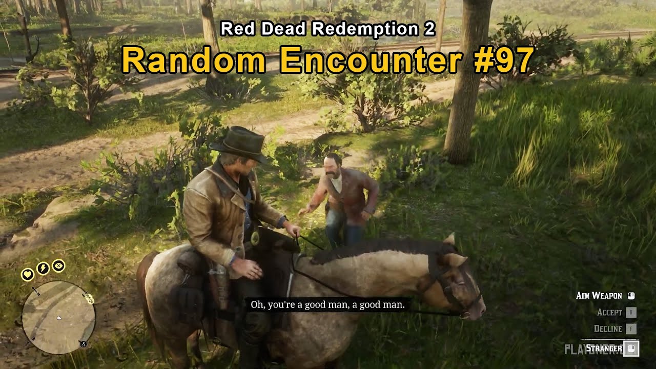 Horse thief - Random Encounter #97 - Red Dead Redemption 2 - YouTube