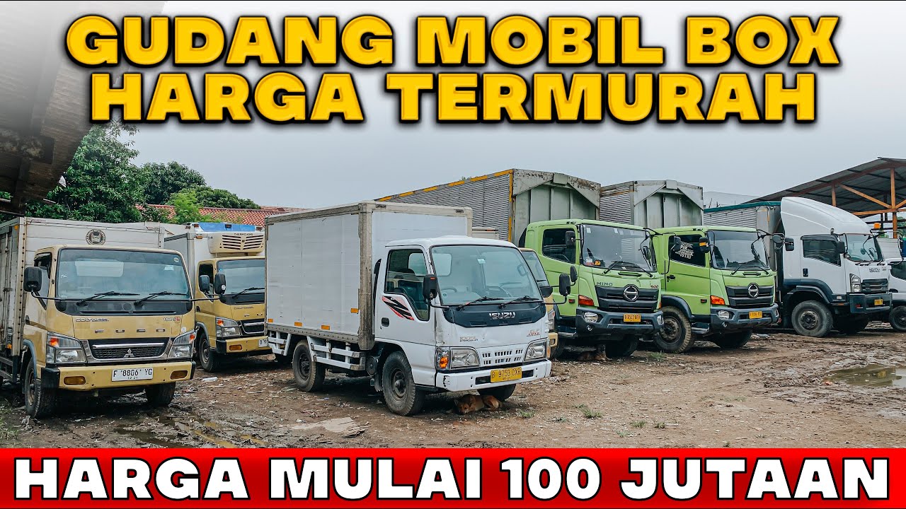 HARGA TERMURAH GUDANG MOBIL BOX BEKAS BUAT USAHA MULAI 100 JUTAAN