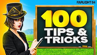 100 TIPS and TRICKS that You NEED to KNOW | FARLIGHT 84