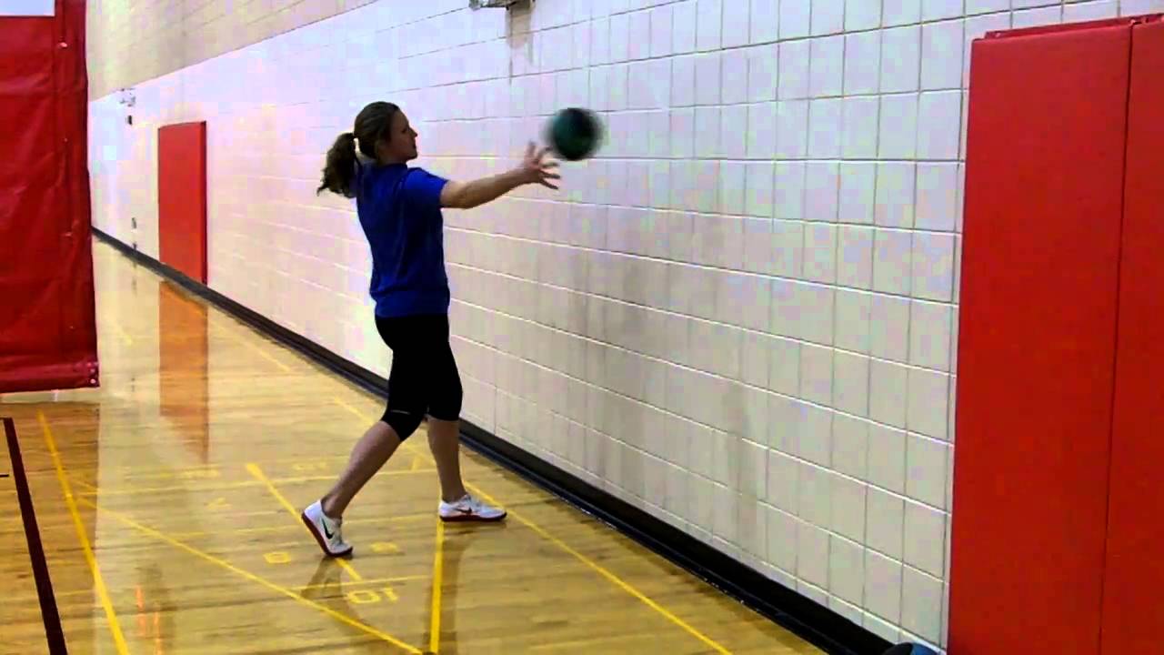 Drill 10 Discus Med Ball Wall Dribble.MOV YouTube